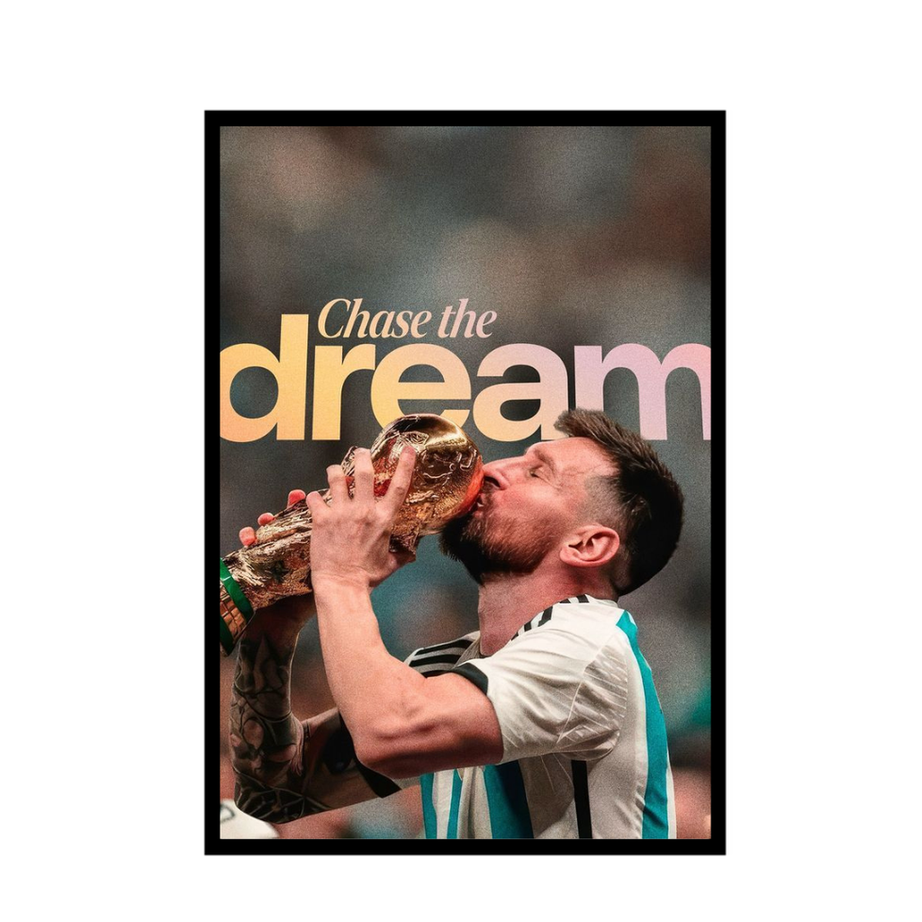 Chase The Dream Messi Frame