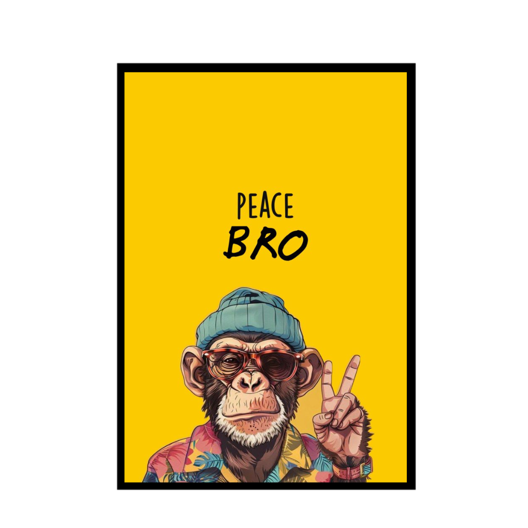 Peace Bro Frame