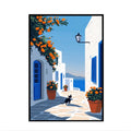 Santorini Cat Frame