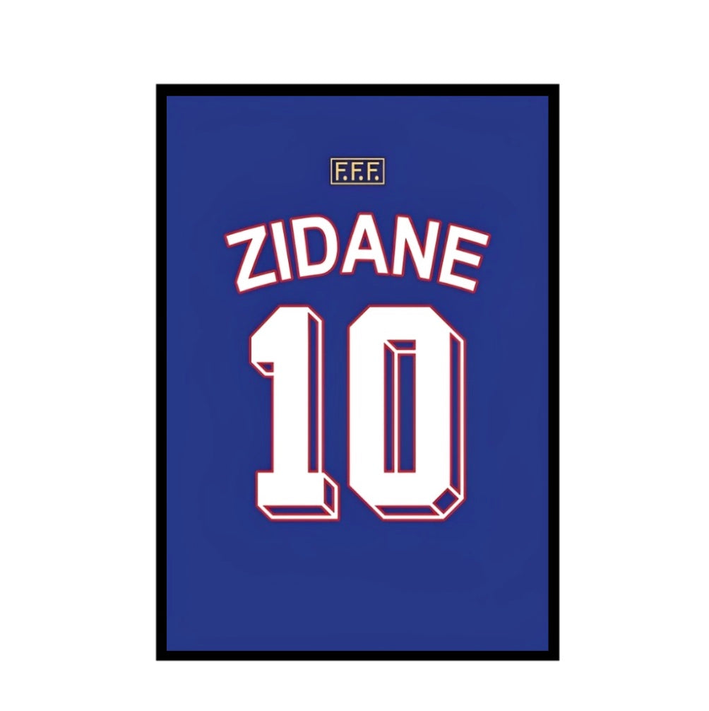 Zidane Jersey Frame