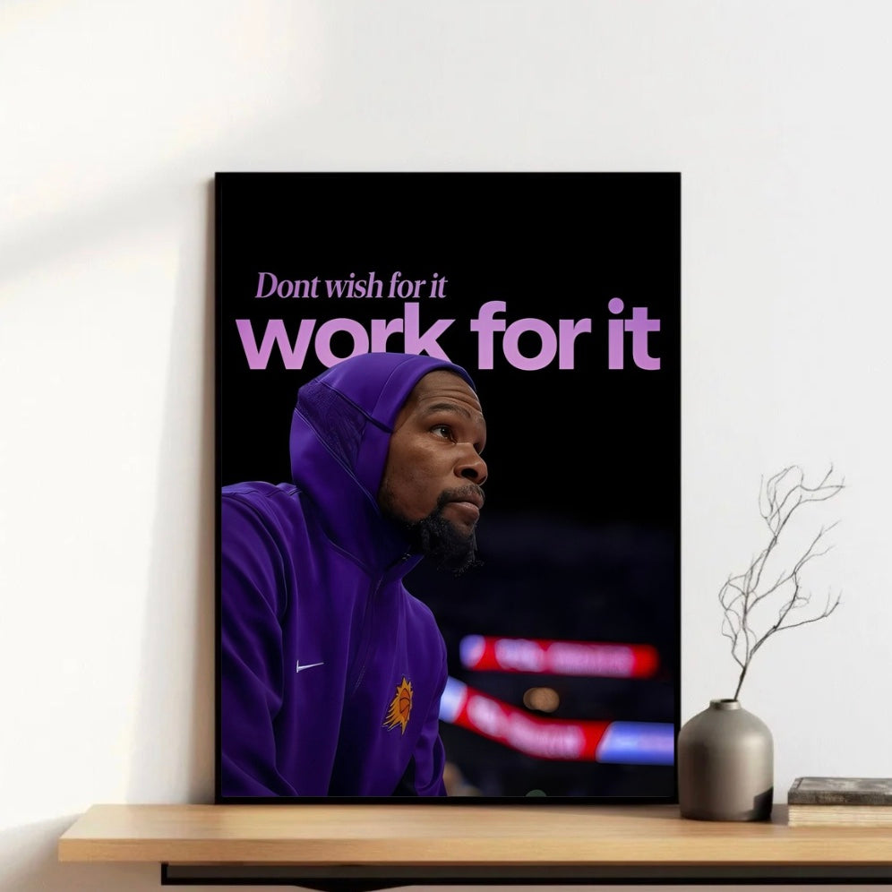 Work For it KD Frame
