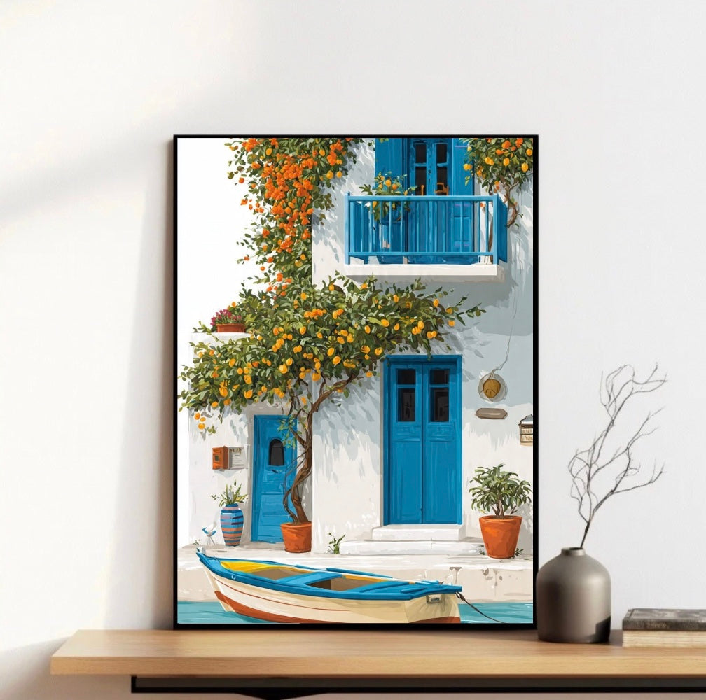 Greek Boat House Frame