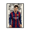 Messi Comic Frame