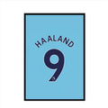 Haaland Jersey Frame