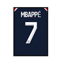 Mbappe Jersey Frame