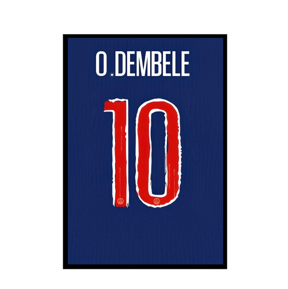 Dembele Jersey Frame