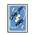 Love You More Uno Frame