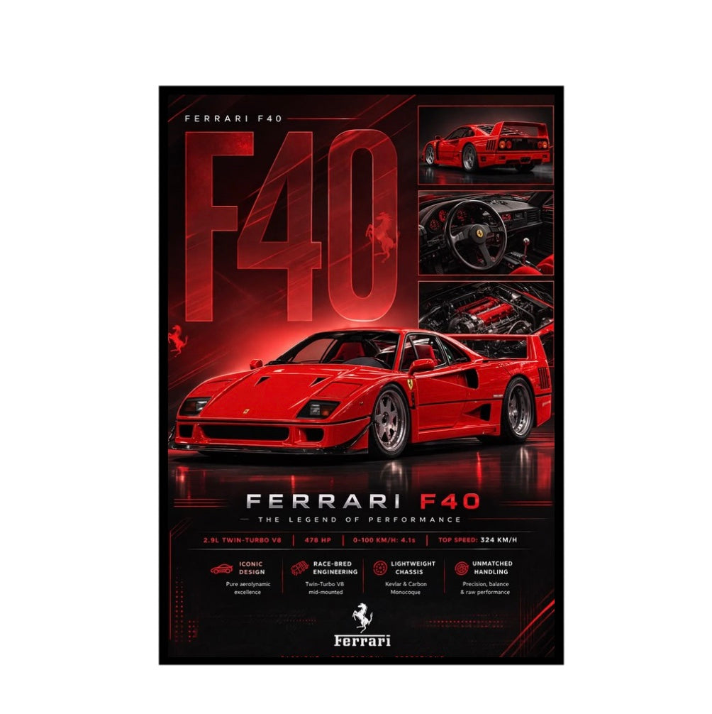 Ferrari F40 Frame