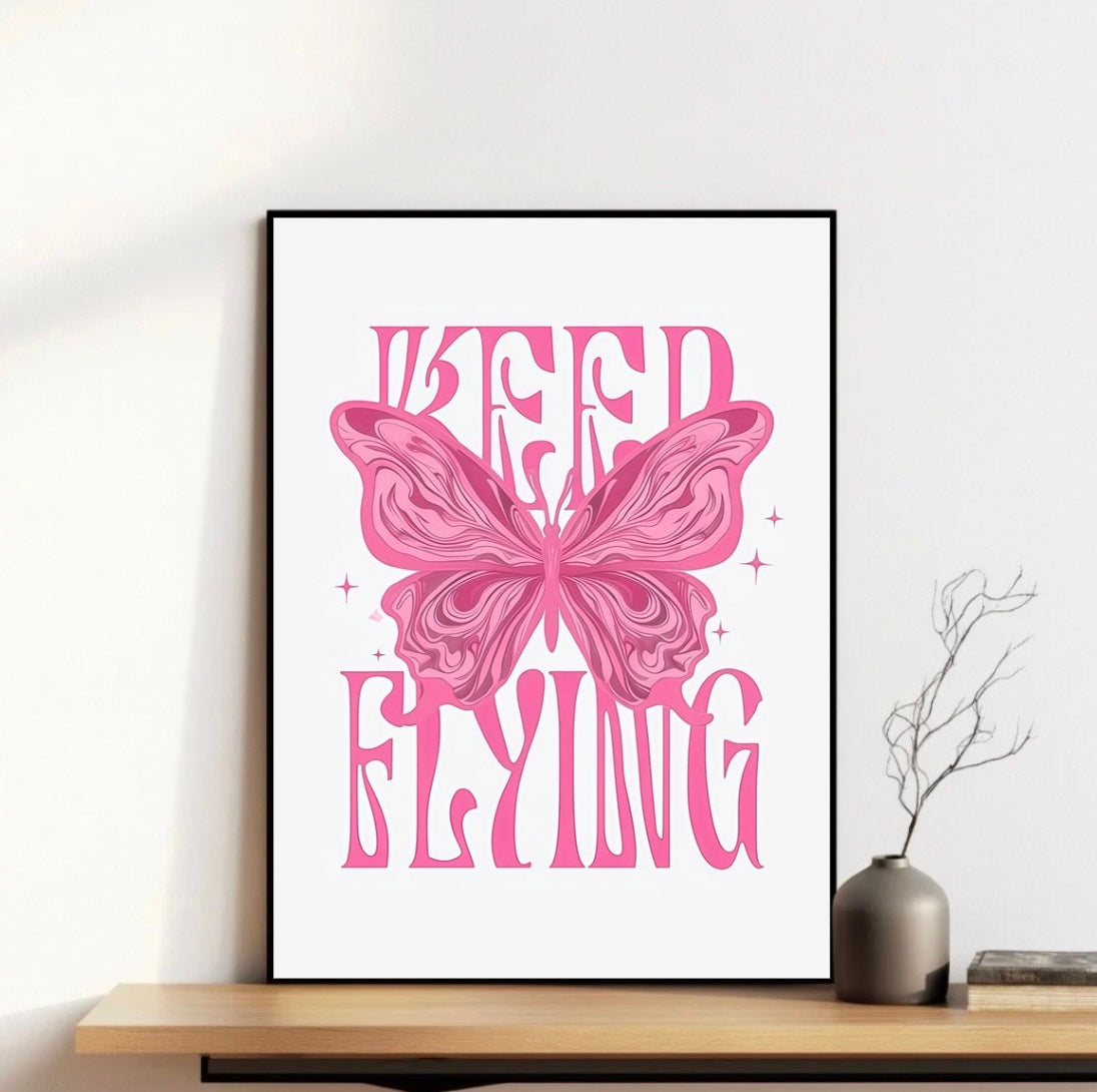 Keep Flying Butterfly Frame