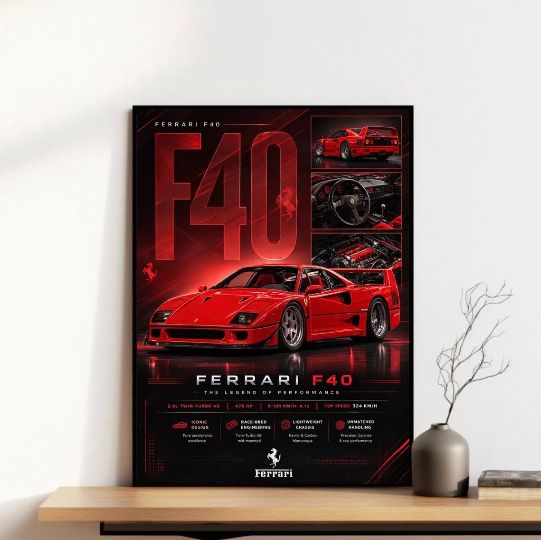 Ferrari F40 Frame