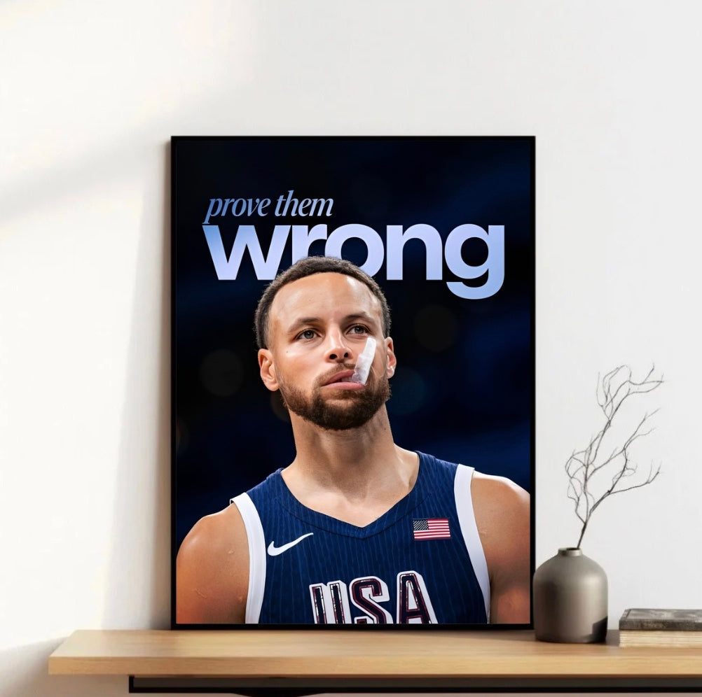 Prove Them Wrong Curry Frame