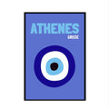 Evil Eye Athens Frame