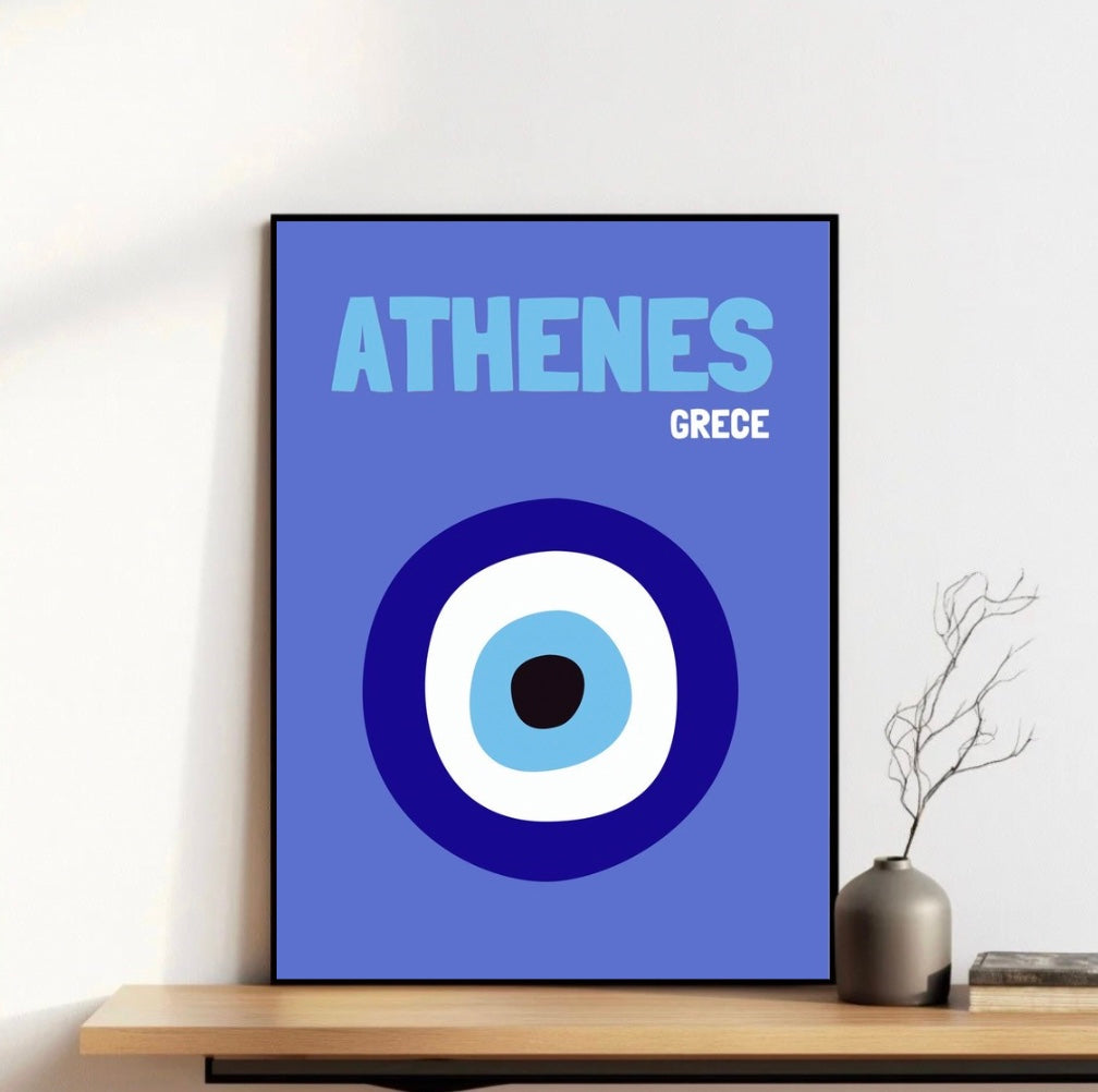 Evil Eye Athens Frame